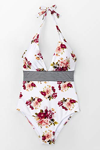 CUPSHE Hochsommer Blumen Badeanzug - 4