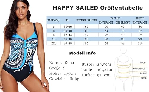 Happy Sailed Damen Badeanzug - 6