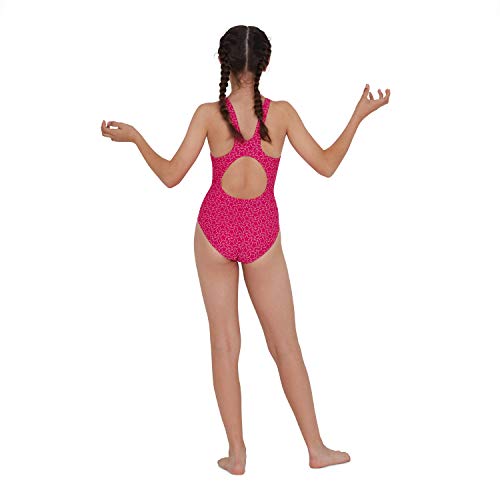 Speedo Boomstar Badeanzug Mädchen, Pink - 4