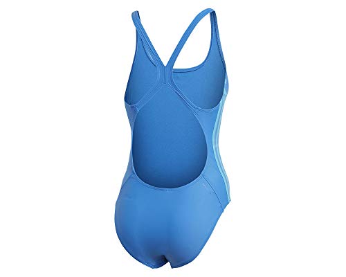 adidas Damen FIT 3S Badeanzug, Blau - 2